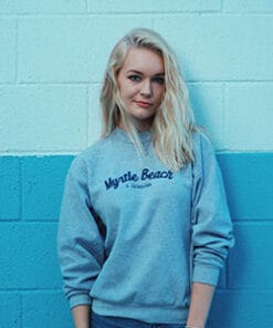 Motorcycle Repair Shop Blue Printed Tshirt